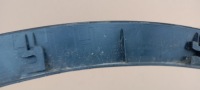 Молдинг на крыло передний левый tesla y 21-23rok 1683859-00-a 1683863-00-a с Разборки, фото thumb
