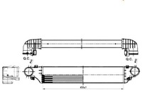 фото thumb №2, Интеркулер mercedes w203 2,0cdi 01- nrf
