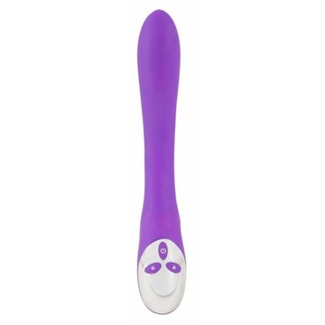 SWEET SMILE BENDABLE DOUBLE VIBRATOR - Zginany podwójny wibrator