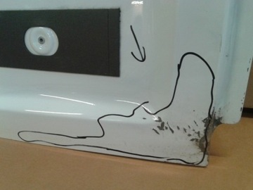 фото thumb №3, Ford transit custom 2012 дверь левая зад