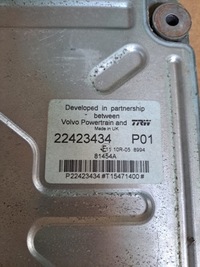 фото thumb №3, Касета бортовий комп'ютер двигуна renault gama t range volvo fh 4 fm 4 22423434 p01