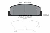 фото thumb №1, Textar 2404501 тормозные колодки ham задняя mazda 6 2.0-2.0di02-