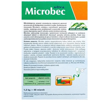 Подготовка к микробексу для септиков и домашних сточных вод Eucalyptus 1,2 кг