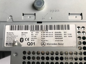 фото thumb №6, Mercedes glk x204 радіо навігація a2049005910