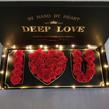 DEEP LOVE BOX Мыльные розы – подарок на День святого Валентина