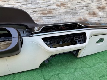 фото thumb №7, Панель консоль подушка безпеки bmw 7 g11 g12 coffee білий 9388834