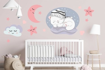 НАСТЕННЫЕ НАКЛЕЙКИ СЕН СЛАДКИЙ СОН 50x100 см SN