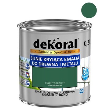 Краска Декорал Эмакол Strong Green Juicy 0,2л