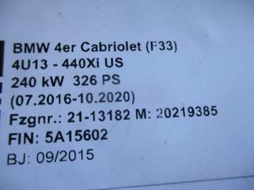 фото thumb №10, Двигатель двигатель bmw f33 440 xi 326 ps b58b30b 20km комплектный