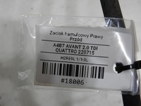 фото thumb №10, Супорт гальмівний правий перед audi a4 b7 2.0 tdi