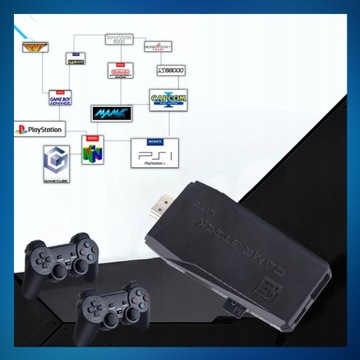 KONSOLA RETRO TV GRA TELEWIZYJNA HDMI 2 PADY 20000 GIER POLSKIE MENU PL