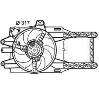 фото thumb №1, Вентилятор охлаждение двигателя mahle cff 145 000p