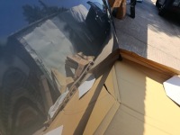 фото thumb №15, Капот крышка двигателя volkswagen golf 7 vii цвет ld7x przegiecie