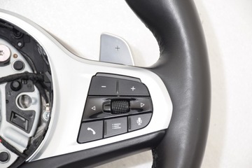 фото thumb №8, Bmw x5 g05 x6 g06 g07 кермо м-пакет wibracje пелюстки з підігрівом оригінал