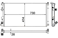 фото thumb №2, Радиаторов renault master 03- hella