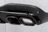 фото thumb №12, Mercedes glc x253 2019-2022 диффузор задний с pdc stylizujący na amg glc63