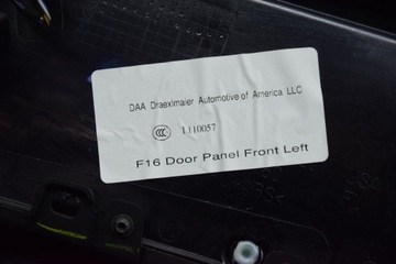 фото thumb №9, Оббивка двері ліва перед боковина двері bmw x6 f16