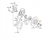 фото thumb №1, Оригінальна гайка ступиця mazda