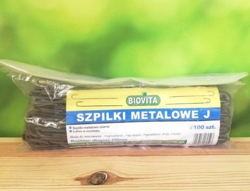 SZPILKI METALOWE do mocowania agrotkaniny J 100szt