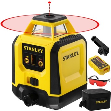 STANLEY Поворотный уровень, красная балка 77616