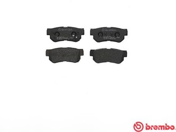 фото thumb №7, Brembo тормозные колодки тормозные зад hyundai trajet xg