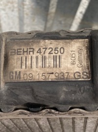 Радиатор воды opel zafira a 2.0 09157937 Цена, фото thumb