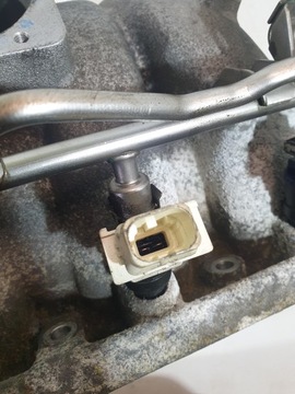 фото thumb №7, Коллектор всасывающий планка 09158663 opel astra g h vectra zafira 1.8b z18xe