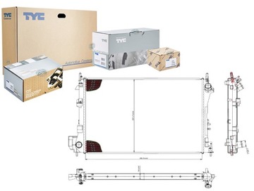 фото thumb №1, Радіаторів двигуна opel signum vectra c vectra c gt
