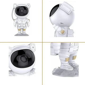 Светодиодный проектор STARS, проектор космонавта для детей, USB-ночник + пульт дистанционного управления