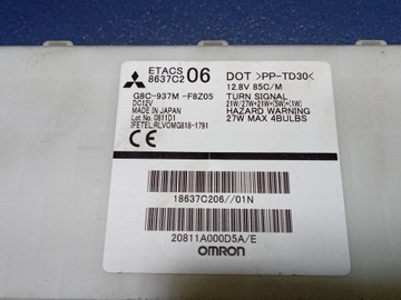 фото thumb №5, Mitsubishi space star ii модуль bsi 8637c206