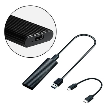 Адаптер сигнального шасси M.2 NVME — USB 3.1 без инструментов с двумя МБ
