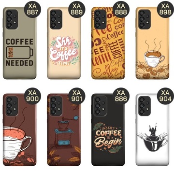ETUI DO SAMSUNG GALAXY A33 5G WZORY KAWA COFFE KAWUSIA OBUDOWA POKROWIEC