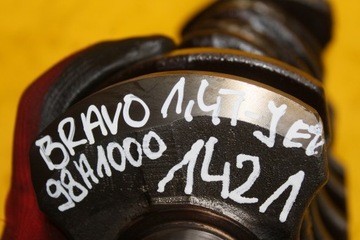 фото thumb №12, Wał коленчатый fiat bravo ii doblo ii tipo mito 1.4 t-jet 98a1000 5979