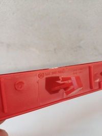 фото thumb №10, Відбивач бампера лівий задня задній лівий skoda rapid 12-