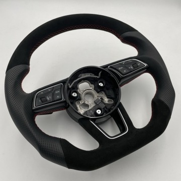 фото thumb №7, Модифікація кермо audi a3 8v a4 b9 a5 8w тюнінг custom карбон s-line