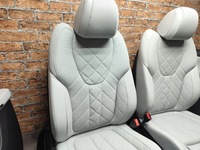 фото thumb №8, Bmw x5 g05 lci обивка сиденья обшивки m набор sport silverstone европа