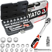 НАБОР ТОРЦЕВЫХ КЛЮЧЕЙ YATO 3/8'''' 22 ШТ. YT-38561