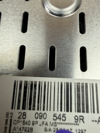 фото thumb №7, Панель радіо дисплей навігації renault scenic iv 280905459r
