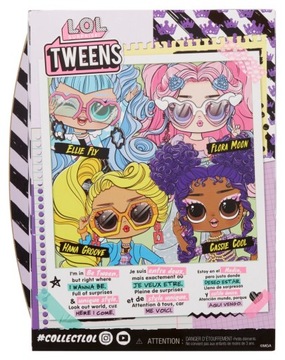 Lalka Tweens Cassie Cool Fashion zestaw z akcesoriami Modna Lol Surprise