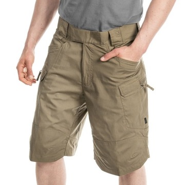 SPODENKI KRÓTKIE MESKIE BÓJOWKI HELIKON UTS 11 SZORTY WOJSKOWE KHAKI 3XL