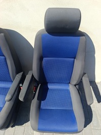 фото thumb №14, Vw t5 t6 комплект сидінь передніх пасажир водій перед niebieskie