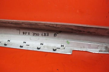 фото thumb №14, Bmw 1 e87 м-пакет планка накладка пороговая левая 354/7 титан серебро металлик