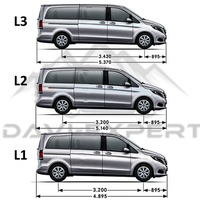 фото thumb №10, Рейлінги дахові mercedes vito w447 2014+ довгий
