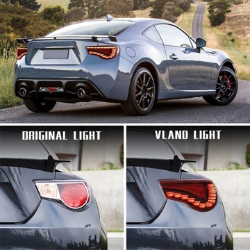 фото thumb №10, Лампи зад ne kpl led динамічний animacje red toyota gt86 gt-86 frs brz