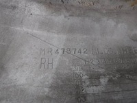 фото thumb №11, Молдинг крыла правый перед mitsubishi pajero iii