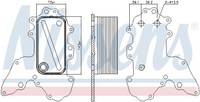 фото thumb №10, Радиатор масла nissens 90984