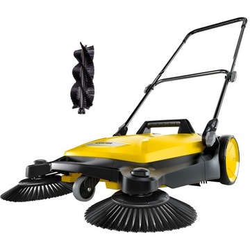 KARCHER S4 TWIN РУЧНАЯ ПОДМЕТАЛЬНАЯ МАШИНА ДЛЯ ЛИСТЬЕВ CUBE STRONG BAR TANK