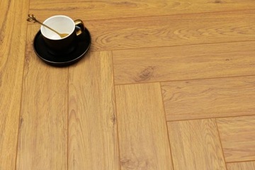 Панели для пола Шеврон Дуб Лорел Метаморфоза водостойкие V4 AC4 1,92м2