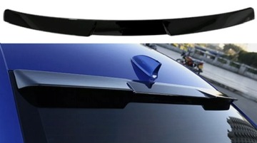 фото thumb №1, Спойлер спойлер накладка audi a4 b8 rs стиль roof спойлер чорний блиск