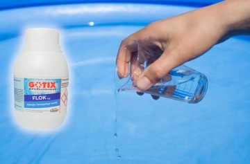Preparat do Klarownia Wody w Basenie Jacuzzi Koagulant w Płynie FLOK 0,5L